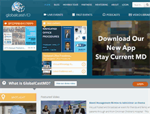 Tablet Screenshot of globalcastmd.com